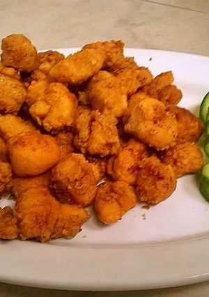 A picture of Chicken shots.