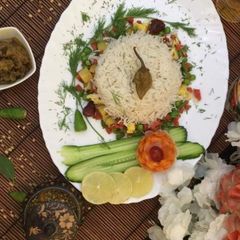 A picture of #cookpadApp rice competition(achri rice).