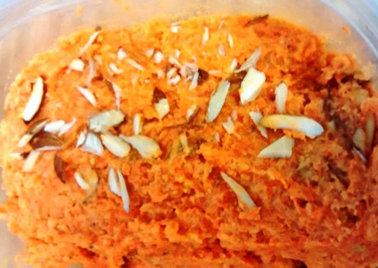 Step-by-Step Guide to Make Super Quick Homemade Carrot (gajar) halwa in microwave