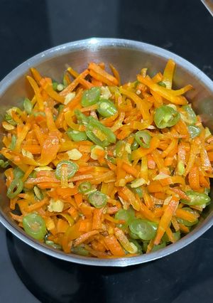 Foto resep Cah / Tumis Wortel Buncis Bawang Putih 😋