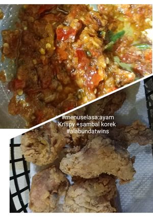 Foto resep Ayam Krispy + sambal korek