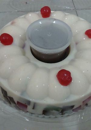 Foto resep Puding susu mozaik
