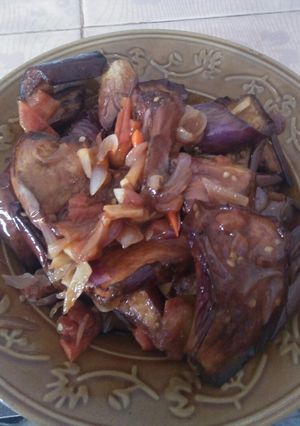 Foto resep Terong saos kecap