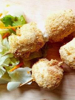 Foto di Spiedini di bombette di pollo in friggitrice ad aria