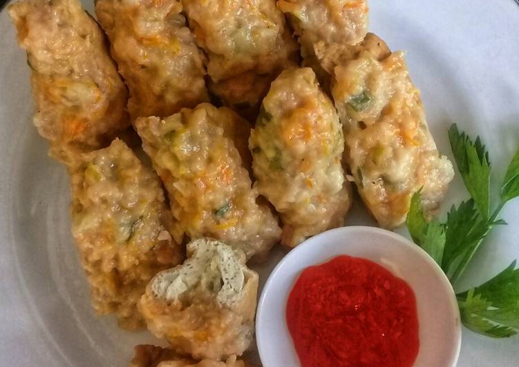 Tahu Baso Ayam dan Wortel