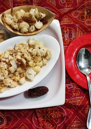 मखाने का पाग या भोग (Navratri Special) रेसिपी मुख्य फोटो