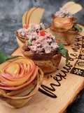 🌹 CANASTITAS DE PAN DE MOLDE 🌹