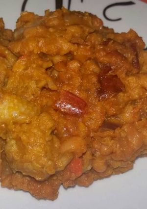 A picture of Chicken Porridge Beans.