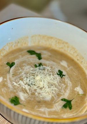 Gombakrémleves diétásan🍄‍🟫❕ recept fotója