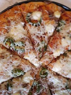 صورة لوصفة بيتزا 😋
