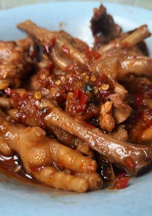 Foto resep Ceker Mercon Tahun Baru