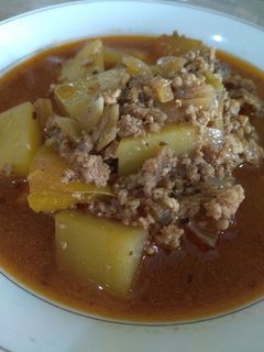 Foto resep Semur Daging Giling Kentang Tomat