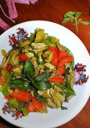 Foto resep Ayam Suir Paprika Kemangi