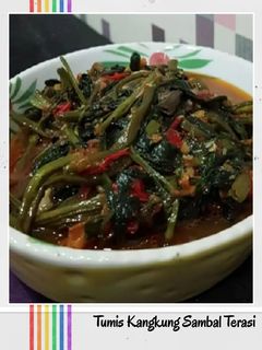 Foto resep Tumis Kangkung Sambal Terasi