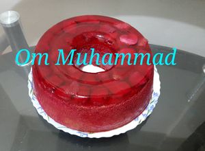 صورة لوصفة تورتة الجيلي 🎂🍭