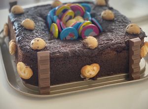 Foto principal de Bizcocho de ColaCao en Thermomix - Ideal para hacer con los niños