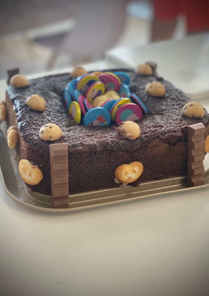 Una foto de Bizcocho de ColaCao en Thermomix - Ideal para hacer con los niños