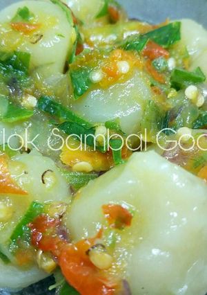 Foto resep Cilok Sambal Goang