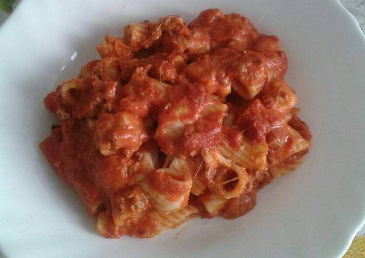 Pasticcio di maccheroni al forno