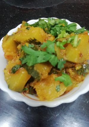 A picture of Pumpkin Curry.