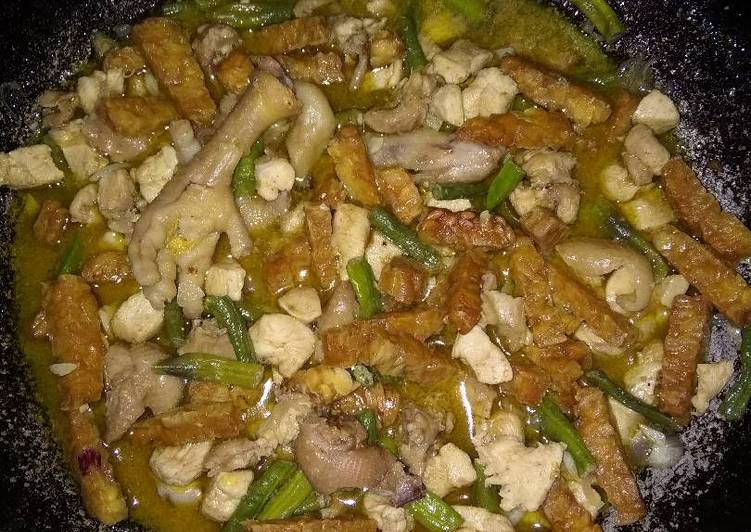 Tumis Ayam Kacang Panjang