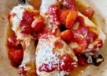 Fast Cooking Methods Baked Chicken in Tomato Sauce Delicious Simple