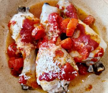 Ultimate, Prepare Baked Chicken in Tomato Sauce Most Delicious