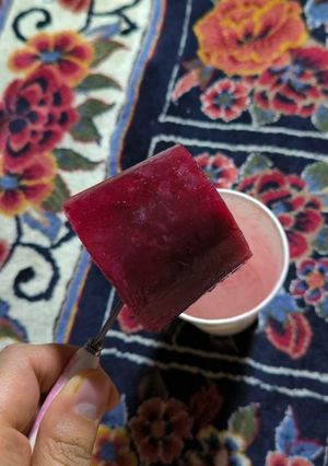 عکسی از دستور اسکمو با گوجه سبز