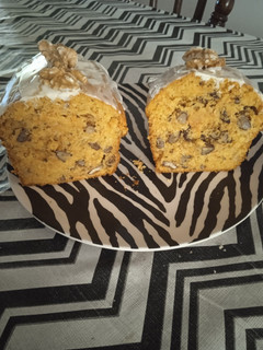 Una foto de Budín de zanahorias y nueces!!!