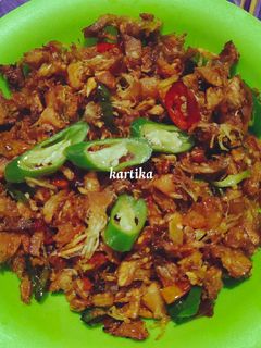 Foto resep Oseng mandai