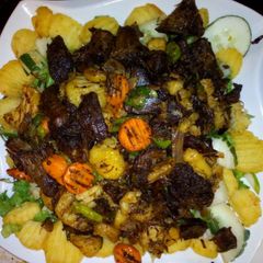 A picture of Grilled Beef Potato Salad.