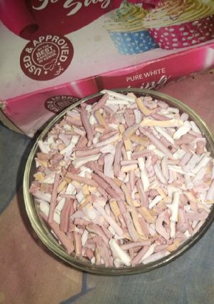A picture of Home made Sprinkles.