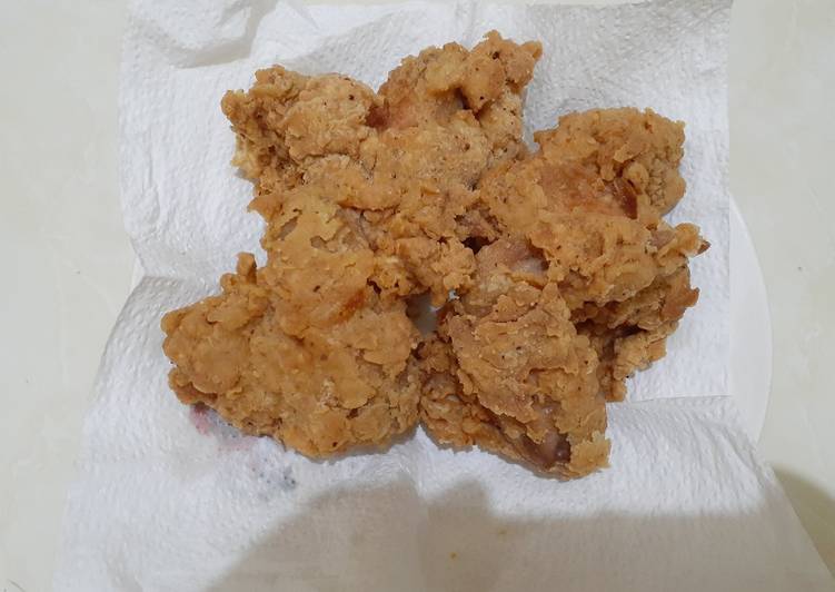 Cara Gampang Membuat Ayam Crispy ala KFC yang Lezat Sekali