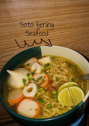 Foto resep Soto Bening Seafood