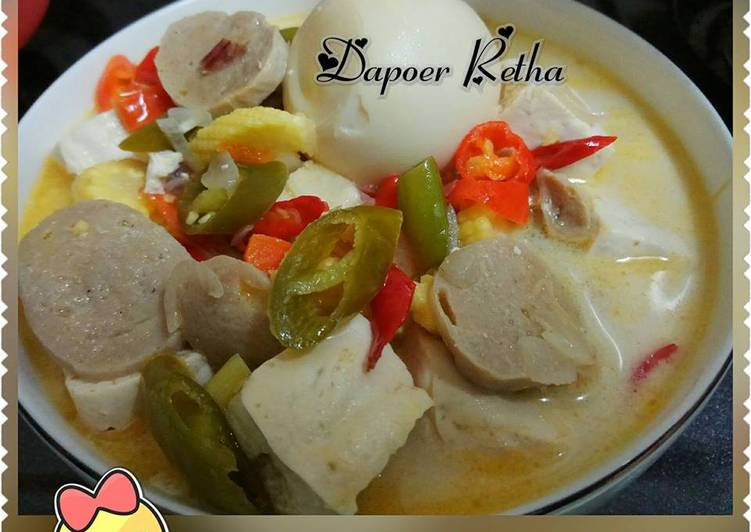 Sayur Lodeh Tahu ala dapoer Retha