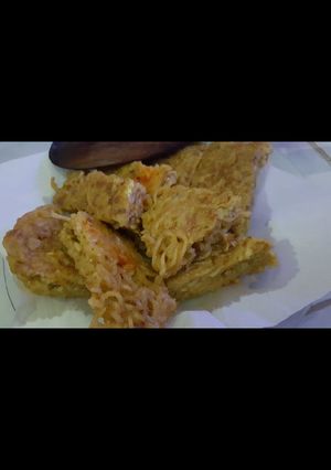 Foto resep Omlet mie (darmi / dadar mie)