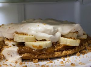 Una foto de Tatin de plátano frío ¡en 6 pasos!