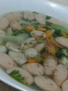 Foto resep Sayur sop bakso sosis