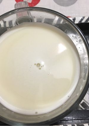 Una foto de Te de hierbabuena y crema