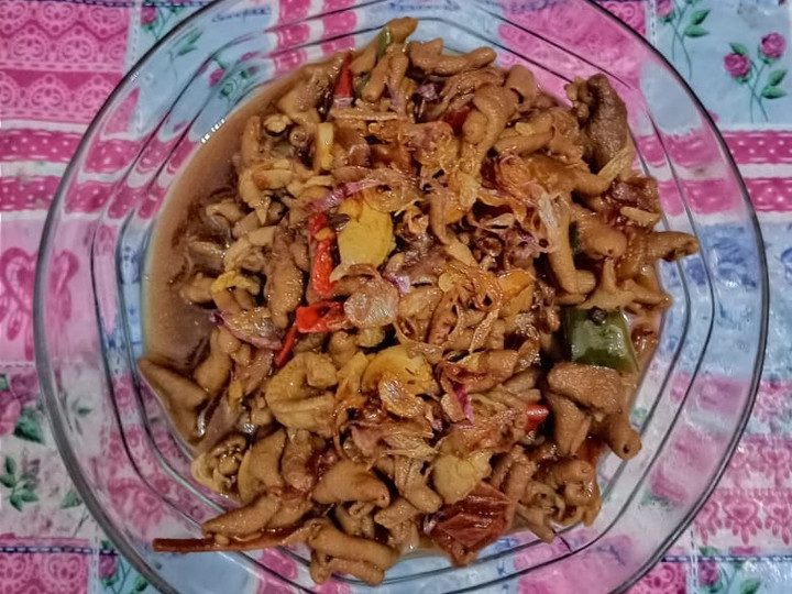 Cara Gampang Menyiapkan Tumis/oseng usus ayam yang Bisa Manjain Lidah
