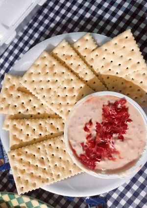 Una foto de Dip de Pimentón Rojo 🥣