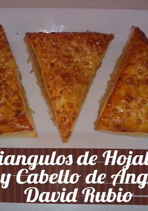 Foto principal de Triángulos de hojaldre y cabello de ángel