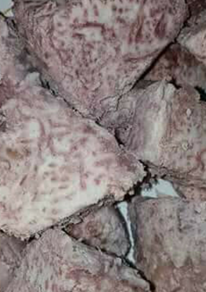 A picture of Boiled Nduma.