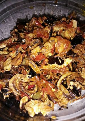 Foto resep Kabau & teri garing.😄