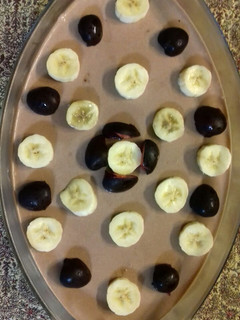 عکسی از دستور چیز کیک شکلاتی