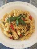 Fusilli al tonno e peperoni