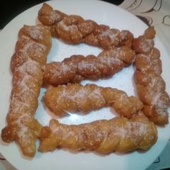 A picture of Koeksister.