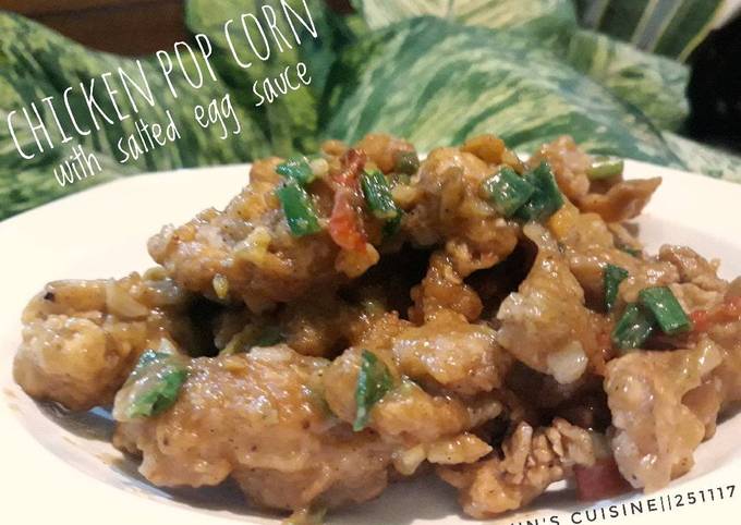 Ternyata ini loh! Resep membuat Chicken Popcorn Saus Telur Asin yang nikmat