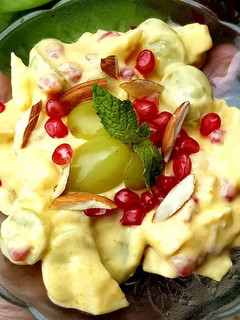 A picture of Creamy Yogurt Fruit Salad.