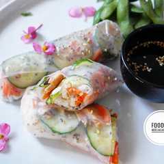 Una foto de 🥢Rollitos vietnamitas🥢